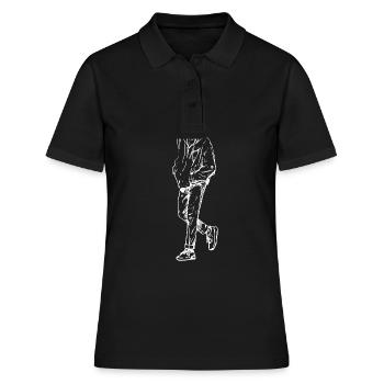 kpop boy geschenkidee - Frauen Polo Shirt - Schwarz - Vorne - Ailine (174cm)