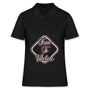 disant - Polo Femme - noir - Devant - Ailine (174cm)