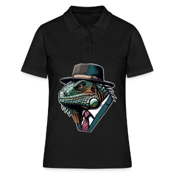 Iguane - Polo Femme - noir - Devant - Ailine (174cm)