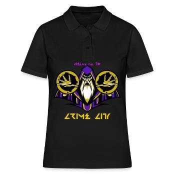 The Wizard - Women's Polo Shirt - black - Front - Ailine (174cm)