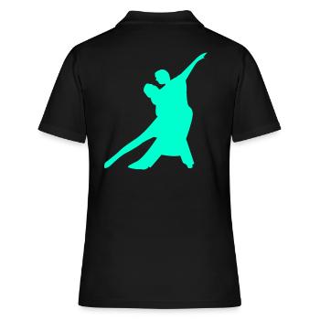 Tango de danse - Polo Femme - noir - Dos - Ailine (174cm)