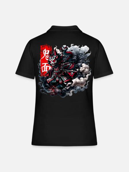 Masque Oni Esprit Intrépide - Polo Femme - noir