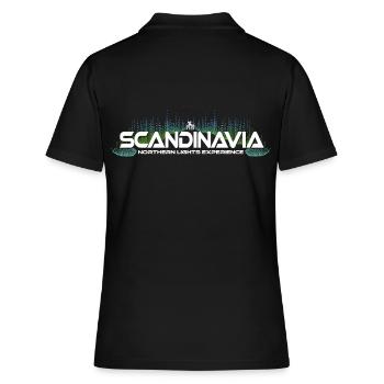 Scandinavie - Northern Lights Experience - Polo Femme - noir - Dos - Ailine (174cm)