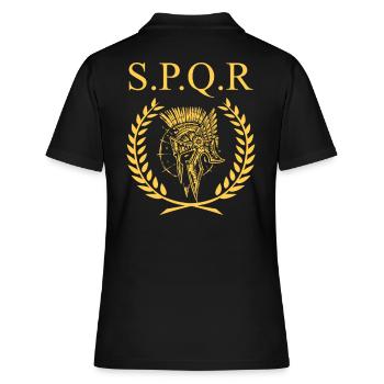 Chemise SPQR Historsisches - Polo Femme - noir - Dos - Ailine (174cm)