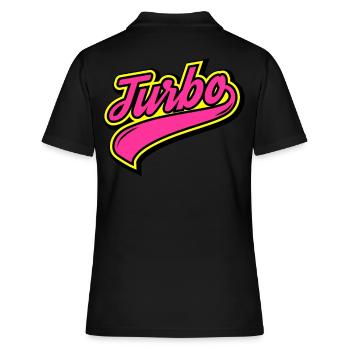 Turbo - Polo Femme - noir - Dos - Ailine (174cm)