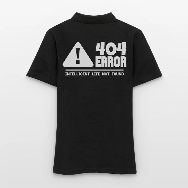 Computer and programmer geek. 404 Errors Women's Polo Shirt