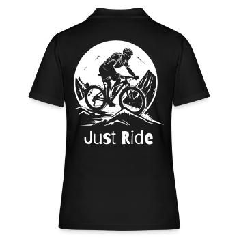 VTT facile - Polo Femme - noir - Dos - Ailine (174cm)