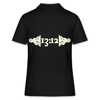 ACAB Antifa Ornament - Women's Polo Shirt - black - Back - Ailine (174cm)