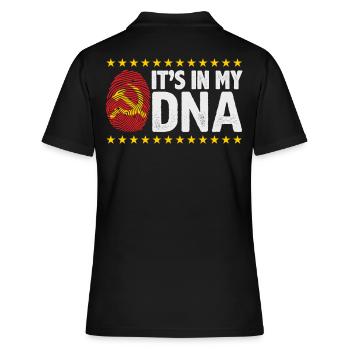 USSR sowjet union kommunismus kommunist soviet - Frauen Polo Shirt - Schwarz - Hinten - Ailine (174cm)