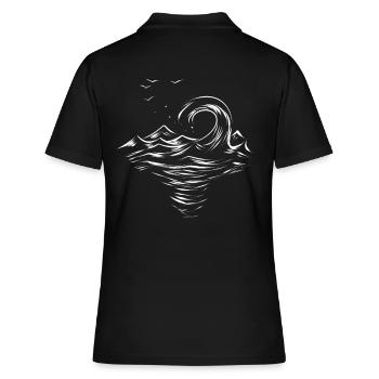 Onde - Polo Femme - noir - Dos - Ailine (174cm)