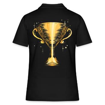 Le calice d'or - Polo Femme - noir - Dos - Ailine (174cm)