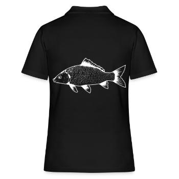 Pêche Pêche Pêche Hobby Animaux aquatiques - Polo Femme - noir - Dos - Ailine (174cm)