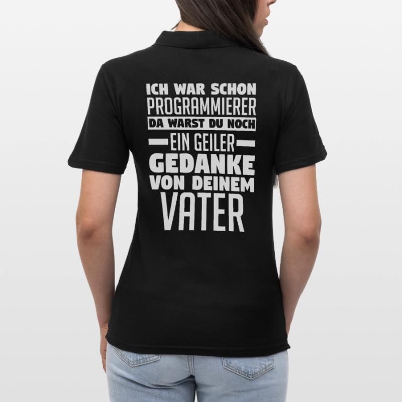 Programmieren Entwickler Coder Programmierer Frauen Polo Shirt