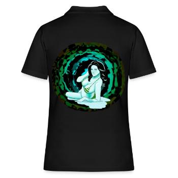 Dream Woman Fantasy Men Sexy Girl Girl - Polo Femme - noir - Dos - Ailine (174cm)