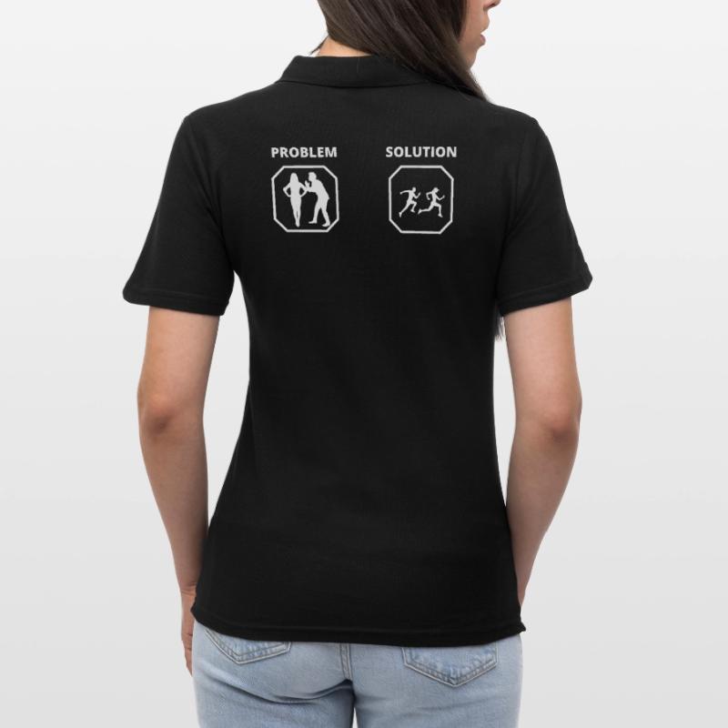 PROBLEM SOLUTION Running Women's Polo Shirt