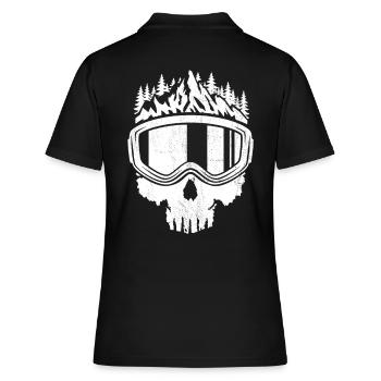 Totenkopf, Ski, Après-ski, Sports d’hiver, Vacances au ski - Polo Femme - noir - Dos - Ailine (174cm)