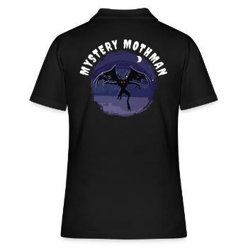 Kryptozoologen-Kreaturen Mystery-Mythen - Frauen Polo Shirt - Schwarz - Hinten - Ailine (174cm)