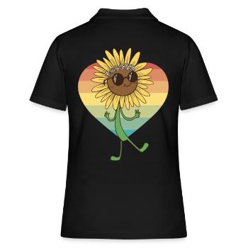Lunettes de jardin de fleur de tournesol d’été Flora - Polo Femme - noir - Dos - Ailine (174cm)