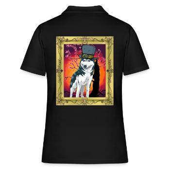 Loups-garous médiévaux de la Wehrwolf Loups loups Loups - Polo Femme - noir - Dos - Ailine (174cm)