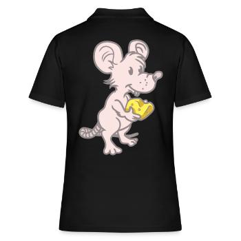 Souris Souris Rat Rats Rongeurs Rongeurs Enfant - Polo Femme - noir - Dos - Ailine (174cm)