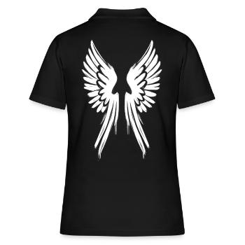Ailes d’ange Ailes d’ange - Polo Femme - noir - Dos - Ailine (174cm)