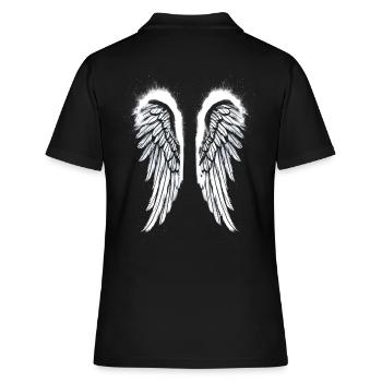 Ailes d’ange Ailes d’ange - Polo Femme - noir - Dos - Ailine (174cm)