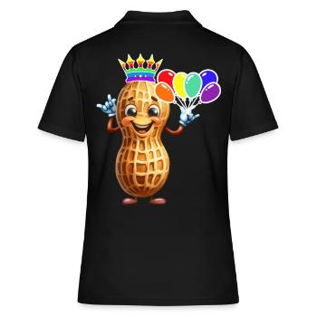 Ballons d’anniversaire LGBT Peanuts Birthday - Polo Femme - noir - Dos - Ailine (174cm)