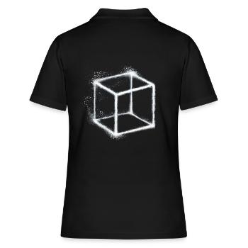 Cube - Polo Femme - noir - Dos - Ailine (174cm)