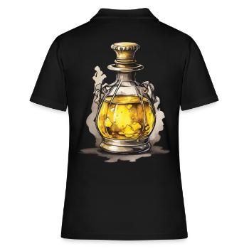 Potion Esthétique Gaming et Iconique - Polo Femme - noir - Dos - Ailine (174cm)