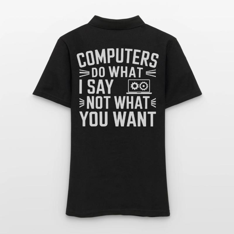 Administrator Support Nerd Computer Tech Frauen Polo Shirt