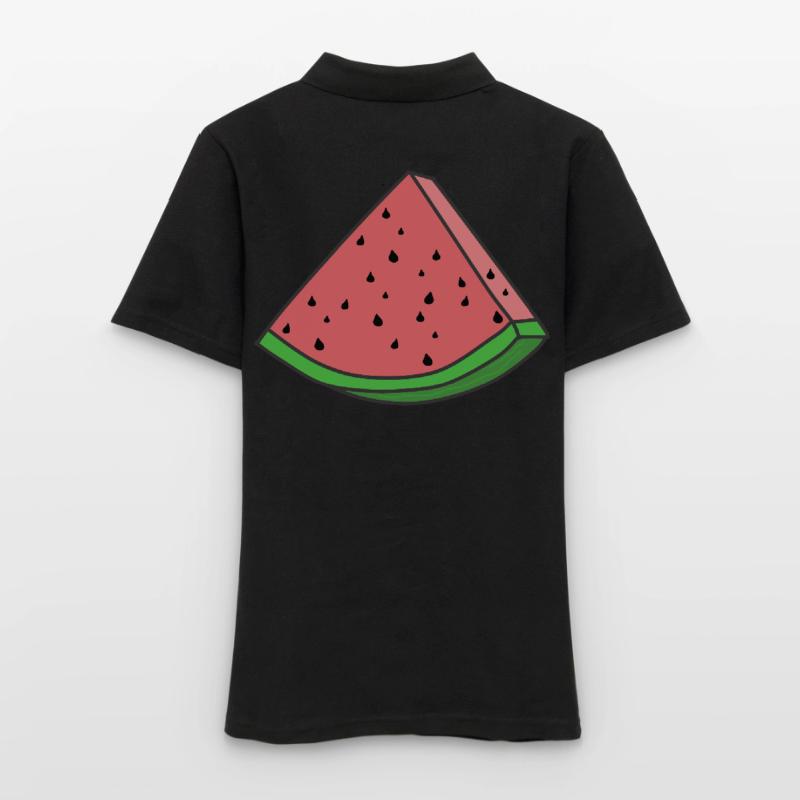Pastèque Pastèque Pièces de pastèque Polo Femme