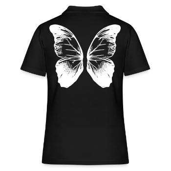 2reborn ailes papillon aile papillon fantaisie - Polo Femme - noir - Dos - Ailine (174cm)