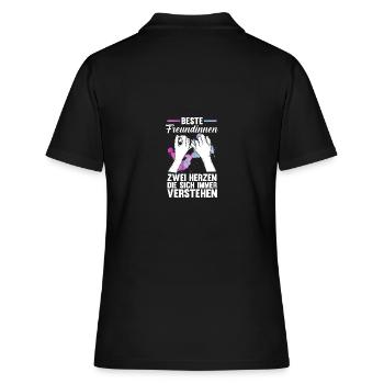 Meilleur ami - Polo Femme - noir - Dos - Ailine (174cm)