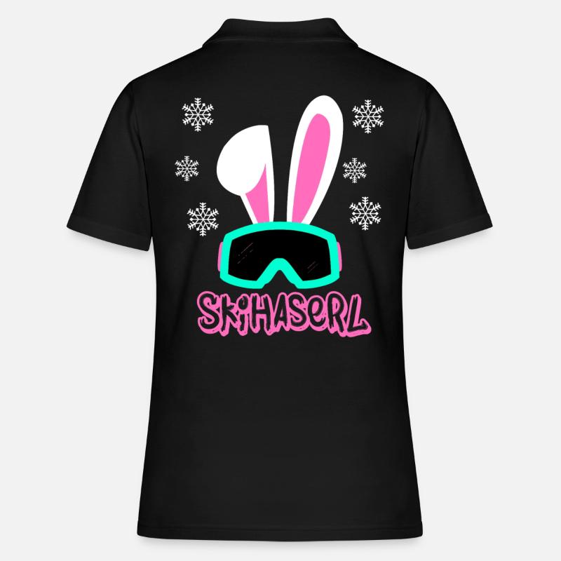Skihaserl - Women's Polo Shirt - black