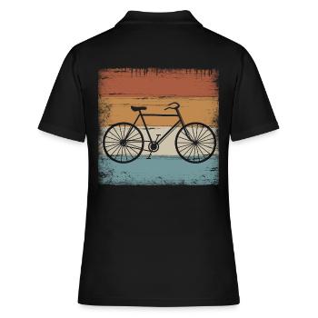 Vélo Vélo Vélo Vélo Vélo Cadeau - Polo Femme - noir - Dos - Ailine (174cm)