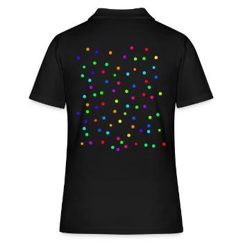 confettis - Polo Femme - noir - Dos - Ailine (174cm)