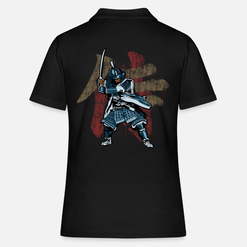 samurai - Women's Polo Shirt - black