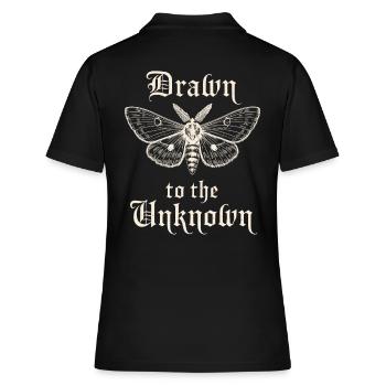 Attracted by the unknown - Women's Polo Shirt - black - Back - Ailine (174cm)