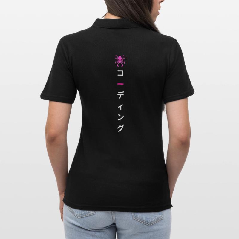 LUZILLION DEBUGGER PRINT FOR CODER AND GAMER Women's Polo Shirt