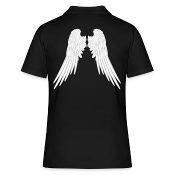 Ange aile aile ange ange aile angélique - Polo Femme - noir - Dos - Ailine (174cm)