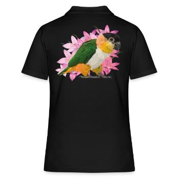 Caique - Women's Polo Shirt - black - Back - Ailine (174cm)