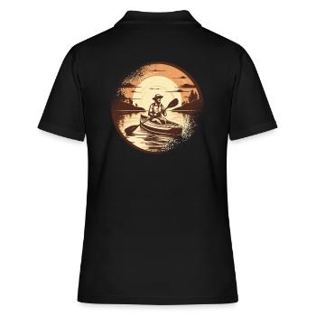 CANOË Kayak Canadier-Canoë Kayak Canoë-Canoë - Polo Femme - noir - Dos - Ailine (174cm)