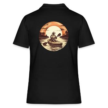 Canoë Canoë-Kayak Canoë-Kayak Canoë-Canoë - Polo Femme - noir - Dos - Ailine (174cm)