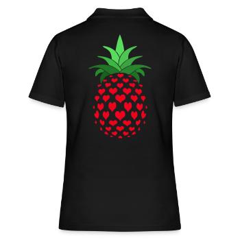 Ananas - Polo Femme - noir - Dos - Ailine (174cm)