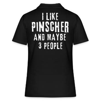 Pinscher - Polo Femme - noir - Dos - Ailine (174cm)
