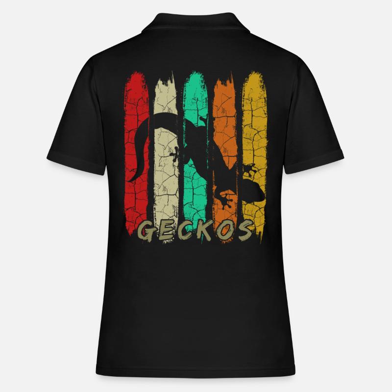 Gecko - Women's Polo Shirt - black