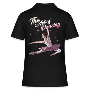 ballet - Women's Polo Shirt - black - Back - Ailine (174cm)