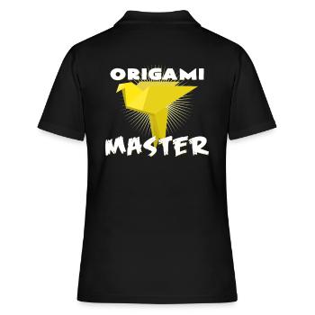 origami - Polo Femme - noir - Dos - Ailine (174cm)