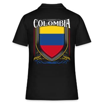 Colombie - Polo Femme - noir - Dos - Ailine (174cm)