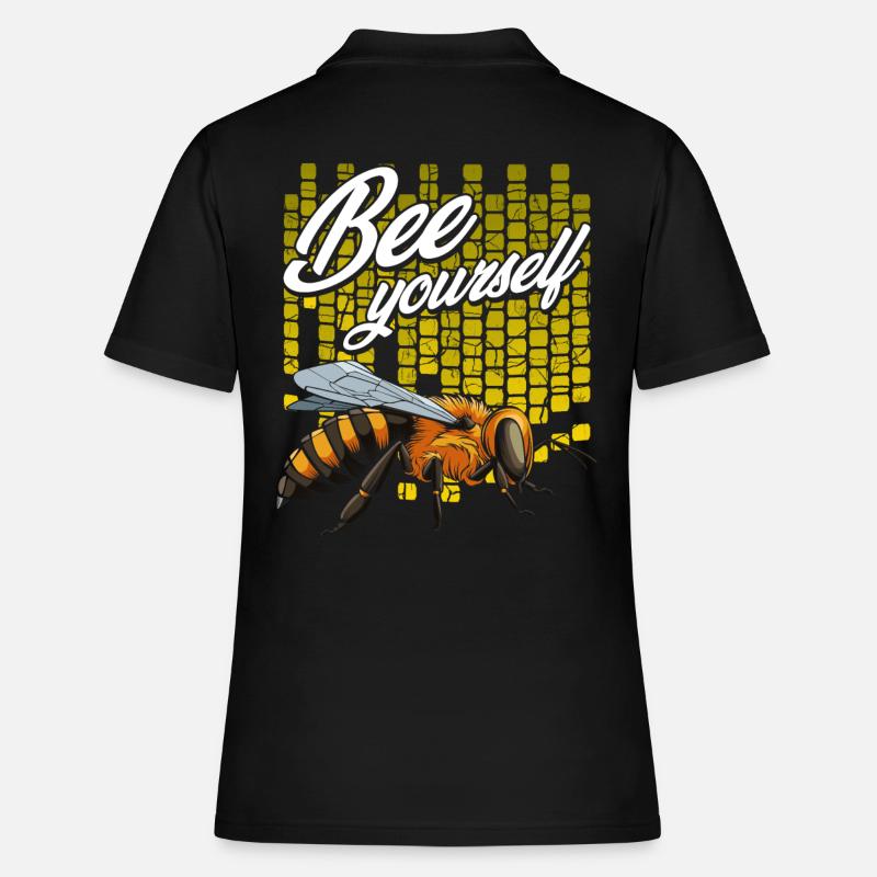 bee - Women's Polo Shirt - black